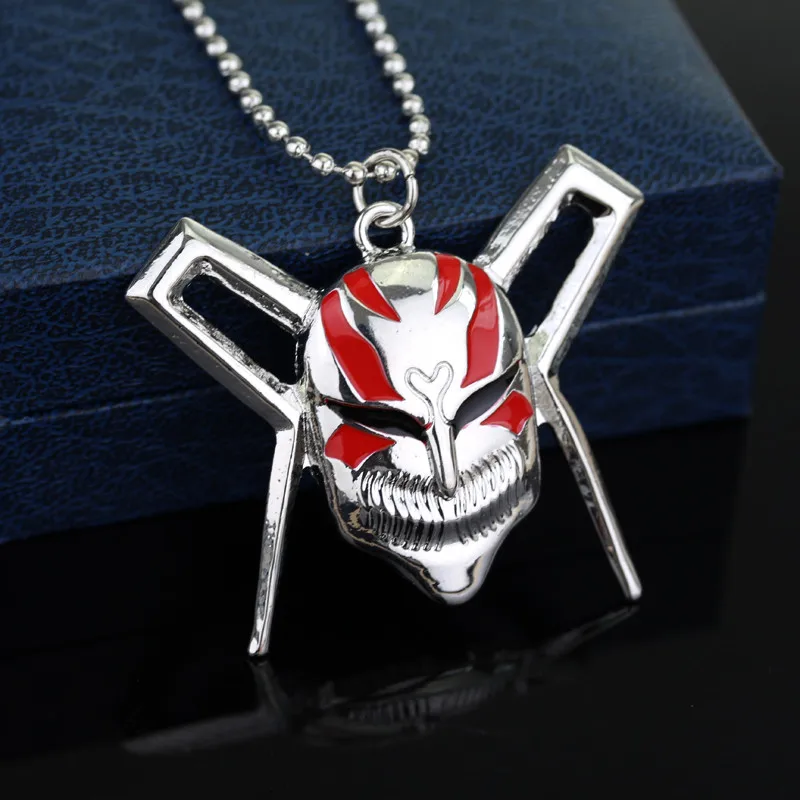 Отбеливающая Маска Kurosaki Ichigo ожерелье аниме ювелирные изделия бусы цепочки