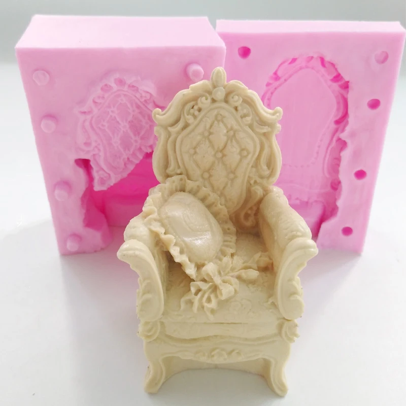 Mold Silicone 3d Soap Molds Candle Mold Retro Style Sofa Handmade Soap Making Molds For Cake Decoration DIY Chocolate Baking
Mold Silicone 3d Soap Molds Candle Mold Retro Style Sofa Handmade Soap Making Molds For Cake Decoration DIY Chocolate Baking