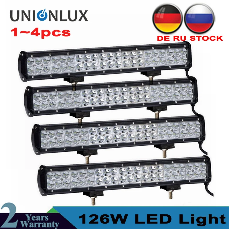 IP67 Waterproof 20inch 126w LED Light Bar 12V 24V 4x4 Truck Tractor Work Light Bar Offroad LED Driving Light Combo Beam
IP67 Waterproof 20inch 126w LED Light Bar 12V 24V 4x4 Truck Tractor Work Light Bar Offroad LED Driving Light Combo Beam