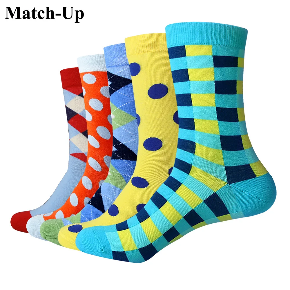 Match-Up Men Argyle and Stripe Cotton Crew socks Business Socks (5 pairs / lot )
Match-Up Men Argyle and Stripe Cotton Crew socks Business Socks (5 pairs / lot )