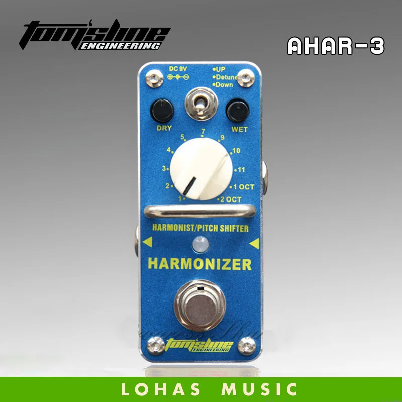 Popular AROMA AHAR-3 HARMONIZER Pitch shifter Guitarra Effect Pedal modulation full metal shell True Bypass free shipping
Popular AROMA AHAR-3 HARMONIZER Pitch shifter Guitarra Effect Pedal modulation full metal shell True Bypass free shipping
