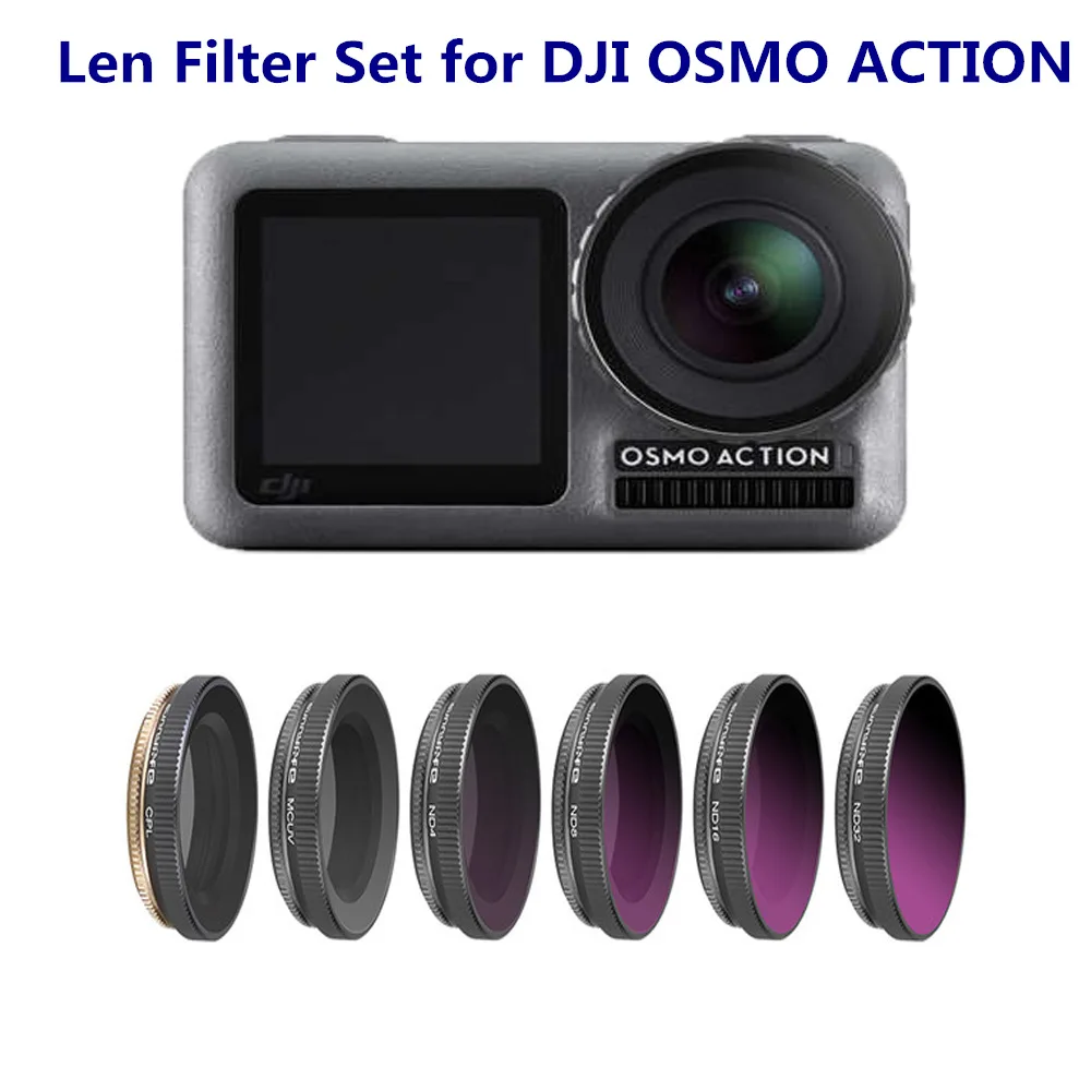 OSMO Экшн-камера Регулируемый фильтр для объектива UV CPL ND4/8/16/32 ND/PL фильтры для дайвинга для DJI Osmo аксессуары для экшн-камеры
OSMO Экшн-камера Регулируемый фильтр для объектива UV CPL ND4/8/16/32 ND/PL фильтры для дайвинга для DJI Osmo аксессуары для экшн-камеры