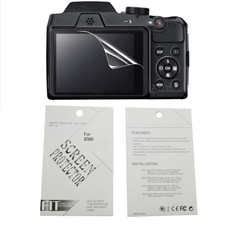 2 шт. Новая мягкая защитная пленка для экрана камеры Nikon A100 A300 A900 A1000 B500 B600 B700 1 aw1 aw130s