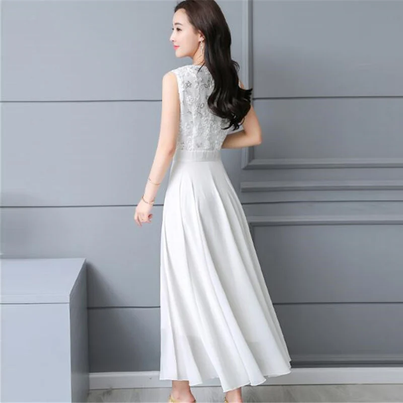 summer large size women dress 2019 new fashion bohemian long dresses slim sleeveless Chiffon dress female party dress vestido
summer large size women dress 2019 new fashion bohemian long dresses slim sleeveless Chiffon dress female party dress vestido
