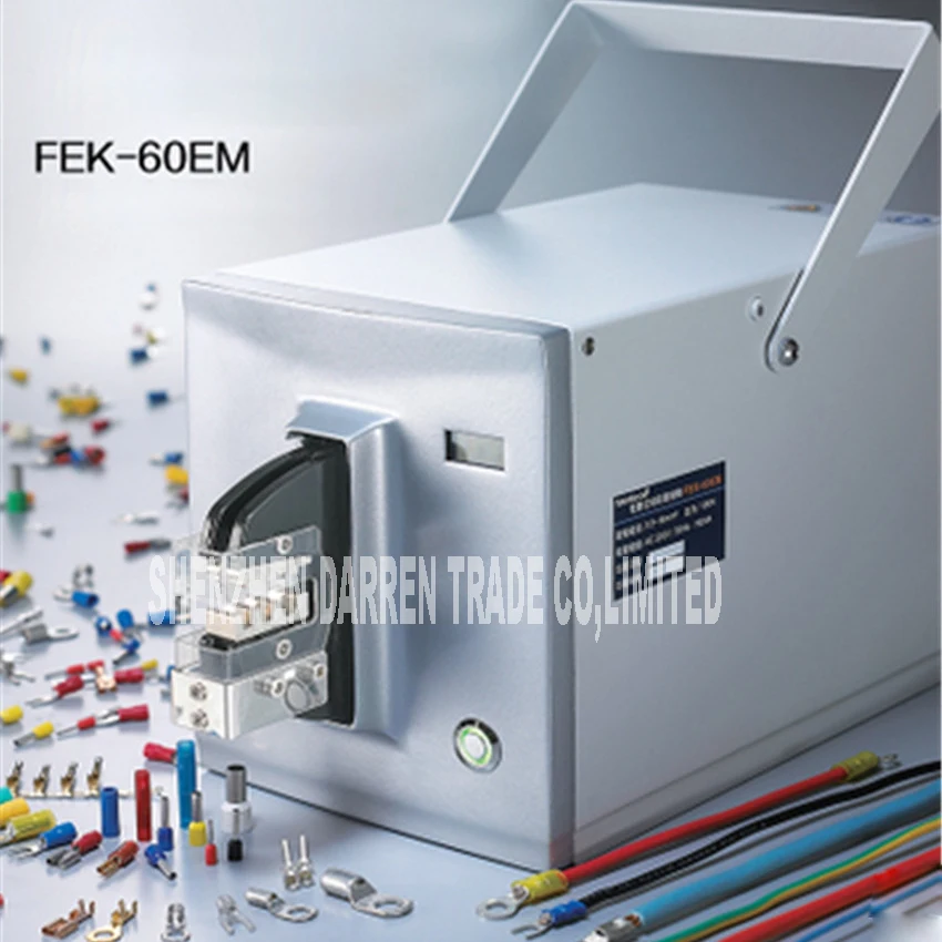 FEK-60EM Type Electric crimper tools Bending Machine Several Terminals Cable Electric Wire Crimp Tool electric terminal crimping
FEK-60EM Type Electric crimper tools Bending Machine Several Terminals Cable Electric Wire Crimp Tool electric terminal crimping