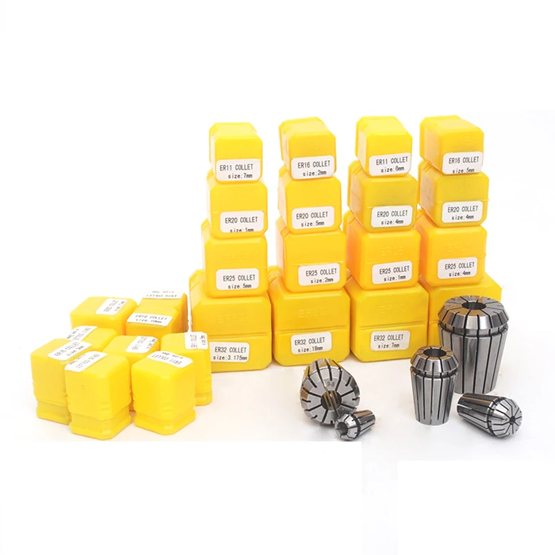 NEW 0.015precision 1pcs ER25 spring collet 1-16mm 1/4 1/8 1/2 chuck for CNC machine Milling Lathe Tool spindle motor
NEW 0.015precision 1pcs ER25 spring collet 1-16mm 1/4 1/8 1/2 chuck for CNC machine Milling Lathe Tool spindle motor