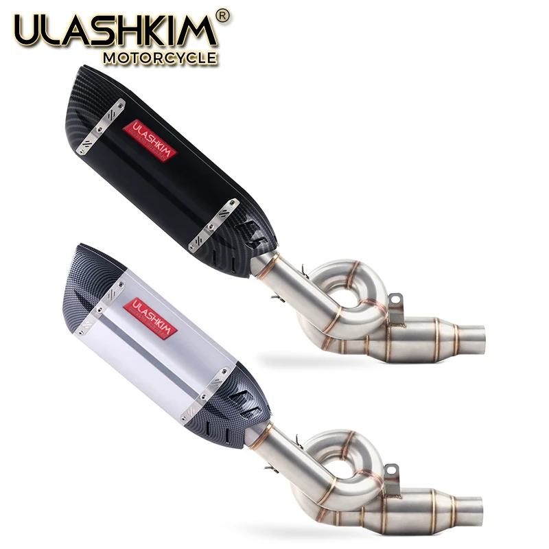 Motorcycle Full System Exhaust Muffler Escape Middle Link Contact Pipe Slip On For Kawasaki Z800 2012-2016
Motorcycle Full System Exhaust Muffler Escape Middle Link Contact Pipe Slip On For Kawasaki Z800 2012-2016