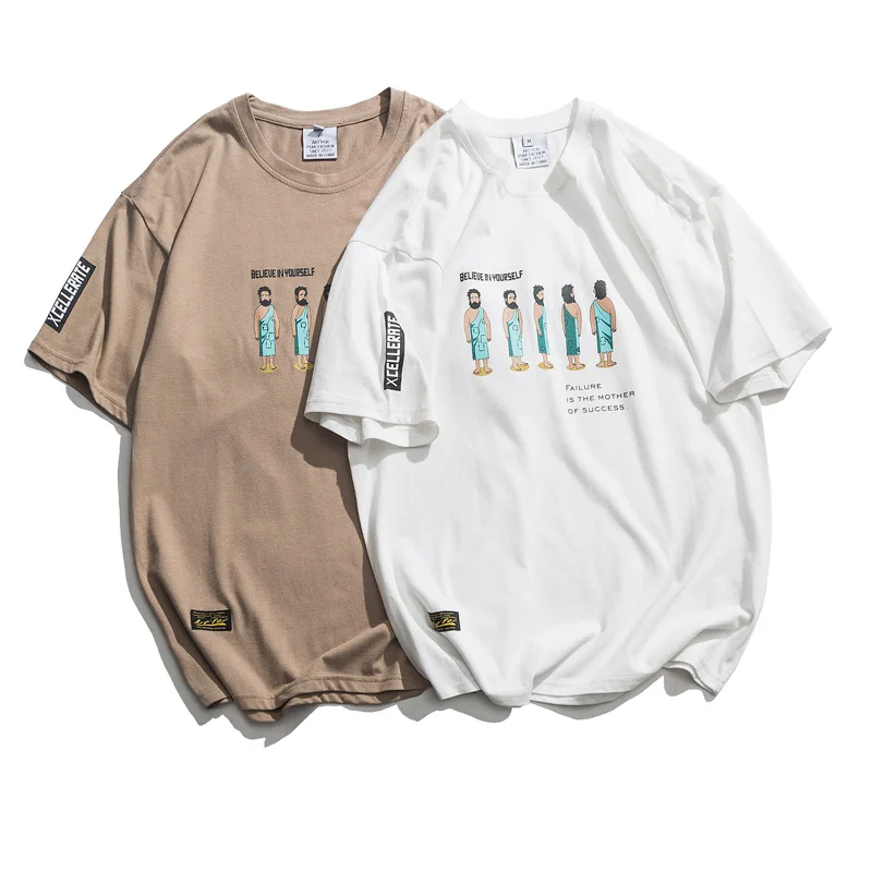 Mens Streetwear Print Tops Tees Harajuku Hip Hop Print T-shirts 2019 Fashion Summer O-Neck Cotton Casual Short Sleeve Male A653
Mens Streetwear Print Tops Tees Harajuku Hip Hop Print T-shirts 2019 Fashion Summer O-Neck Cotton Casual Short Sleeve Male A653