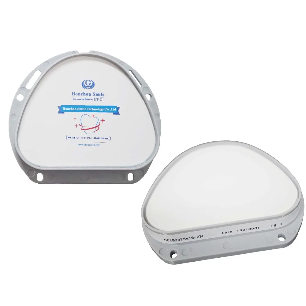 1 Piece Amann Girrbach CADCAM Dental Material 89x71x10 UTC Preshaded Zirconia Block
1 Piece Amann Girrbach CADCAM Dental Material 89x71x10 UTC Preshaded Zirconia Block