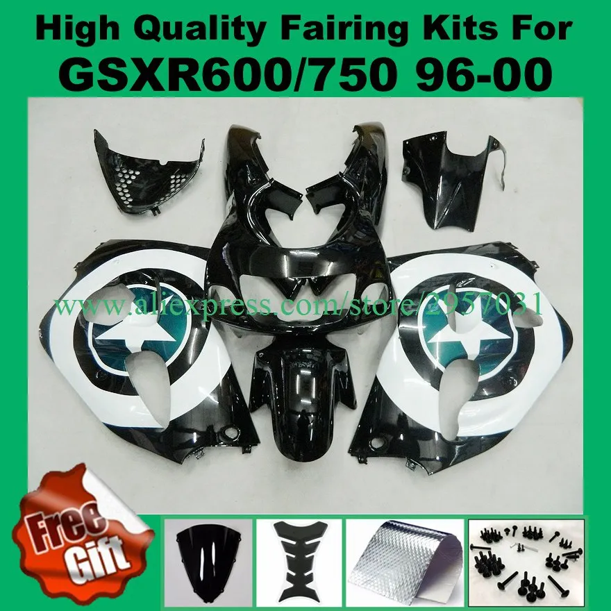High quality Fairings for SUZUKI GSXR600 GSXR750 1996 - 2000 GSXR 600 750 96 97 98 99 00 fairing kit GSX-R600/750 96-00 +9gifts
High quality Fairings for SUZUKI GSXR600 GSXR750 1996 - 2000 GSXR 600 750 96 97 98 99 00 fairing kit GSX-R600/750 96-00 +9gifts