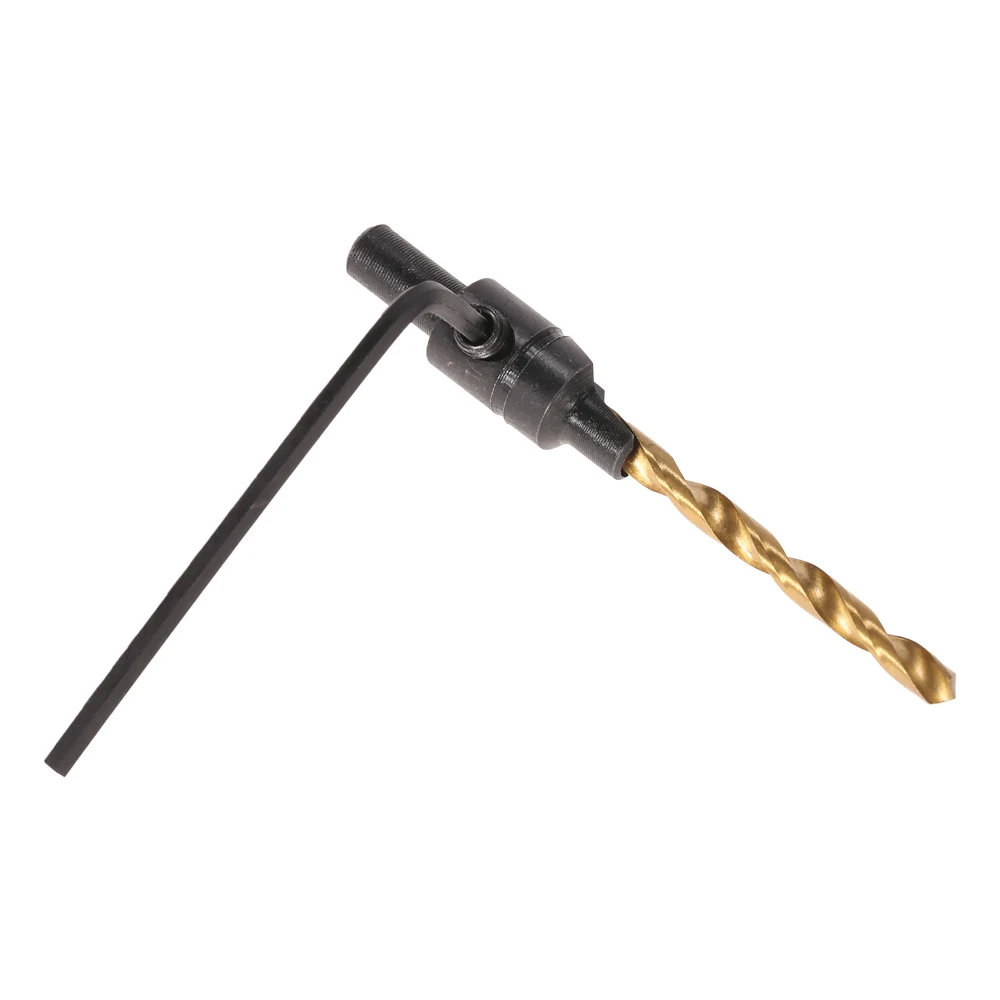 5pcs HSS drill bits set Countersink Drill Cone Bit Set Hex Shank Screw Carpentry Reamer Chamfer Milling #6 #8 #10 #12 #14 | Инструменты