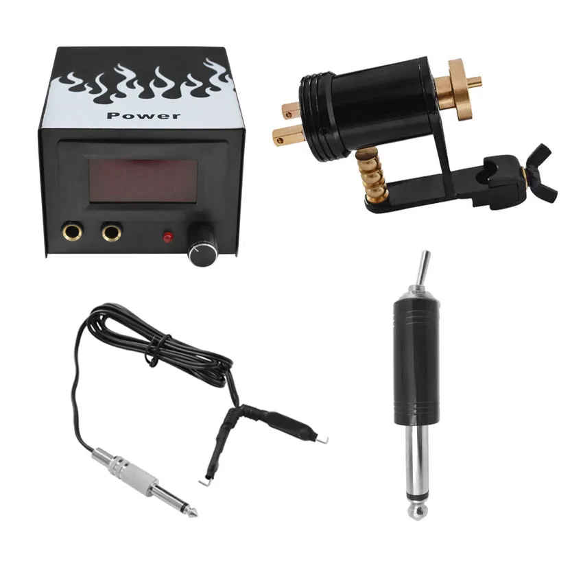 Tattoo Power Supply Kit Set Rotary Machine Gun Foot Pedal Permanent Makeup for Tattoo Needles Tools Tattoo Supply Tools
Tattoo Power Supply Kit Set Rotary Machine Gun Foot Pedal Permanent Makeup for Tattoo Needles Tools Tattoo Supply Tools