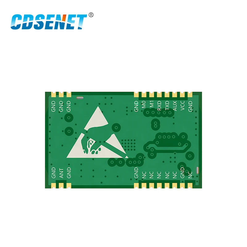 SX1262 UART 22dBm 230MHz Wireless Transceiver E22-230T22S UART LoRa Net Working RSSI SMD IPEX Stamp Hole TCXO RF Module
SX1262 UART 22dBm 230MHz Wireless Transceiver E22-230T22S UART LoRa Net Working RSSI SMD IPEX Stamp Hole TCXO RF Module