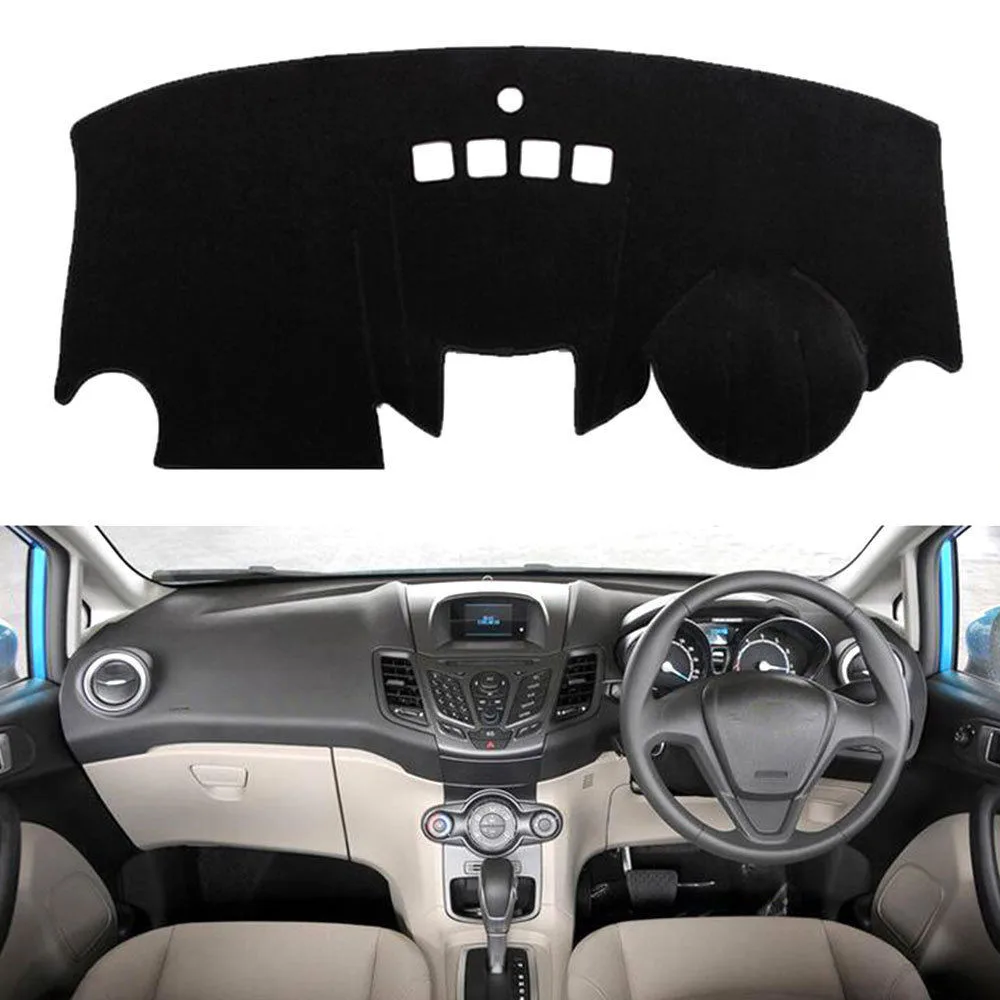 Auto Dashboard Mat Cover Dashmat Pad Anti-UV Sun Shade Instrument Carpet Protector For Ford Fiesta MK7 2009-2016 Car Accessories
Auto Dashboard Mat Cover Dashmat Pad Anti-UV Sun Shade Instrument Carpet Protector For Ford Fiesta MK7 2009-2016 Car Accessories