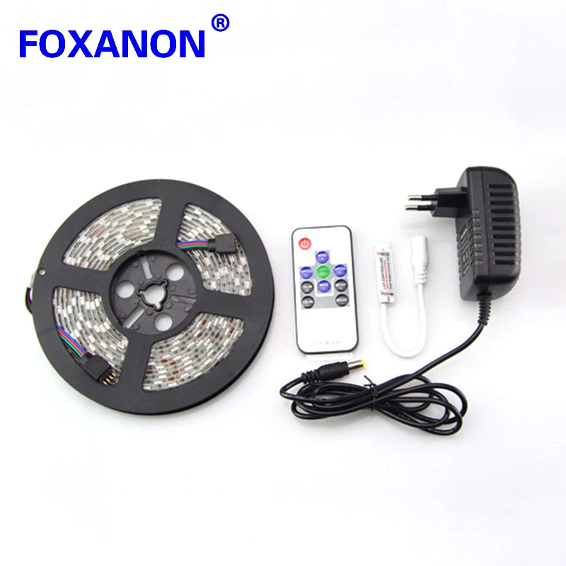 Водонепроницаемая светодиодная ленсветильник Foxanon, 12 В постоянного тока, 5050 RGB, 60 светодиодный одов/м, 5 м, 300 светодисветодиодный, гибкая ламп...
Водонепроницаемая светодиодная ленсветильник Foxanon, 12 В постоянного тока, 5050 RGB, 60 светодиодный одов/м, 5 м, 300 светодисветодиодный, гибкая ламп...