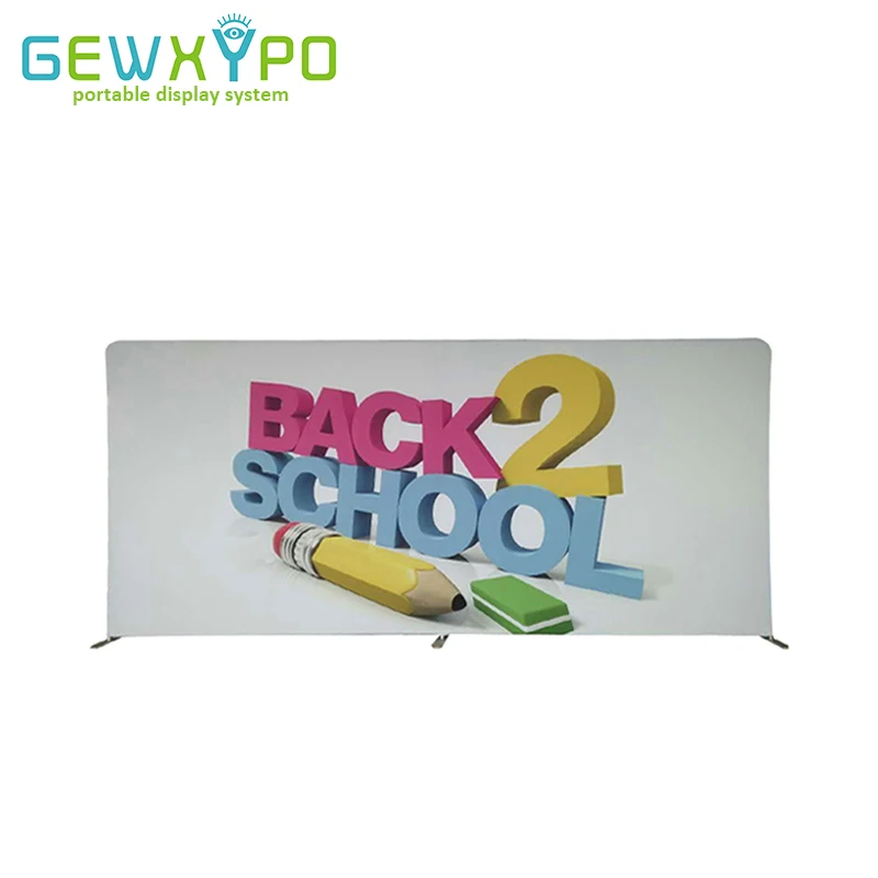 16.5ft(W)X8ft(H) Straight Tension Fabric Printed Banner With Aluminum Stand,Expo Booth Portable Advertising Backwall Display
16.5ft(W)X8ft(H) Straight Tension Fabric Printed Banner With Aluminum Stand,Expo Booth Portable Advertising Backwall Display