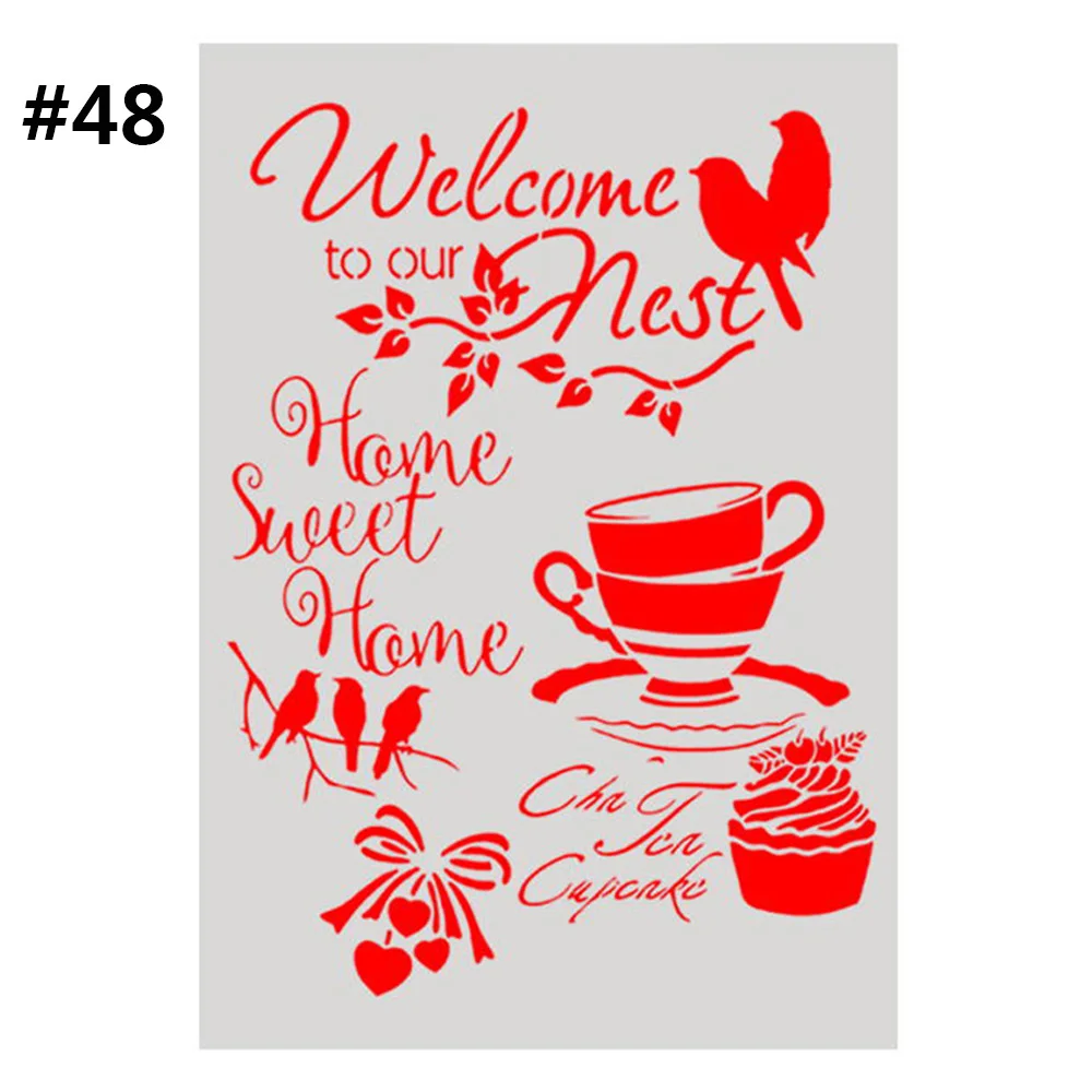MIRUI Lovely Birds Layering Stencils For Walls Painting Scrapbooking Stamp Album Decor Embossing Paper Card Template Supplies
MIRUI Lovely Birds Layering Stencils For Walls Painting Scrapbooking Stamp Album Decor Embossing Paper Card Template Supplies