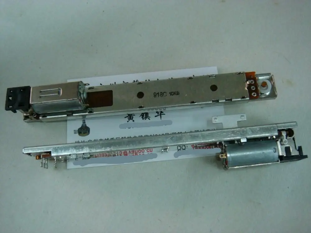 1pcs/lot 12.8 cm motorized fader remote motor potentiometer N frequency single joint B10K-8T
1pcs/lot 12.8 cm motorized fader remote motor potentiometer N frequency single joint B10K-8T