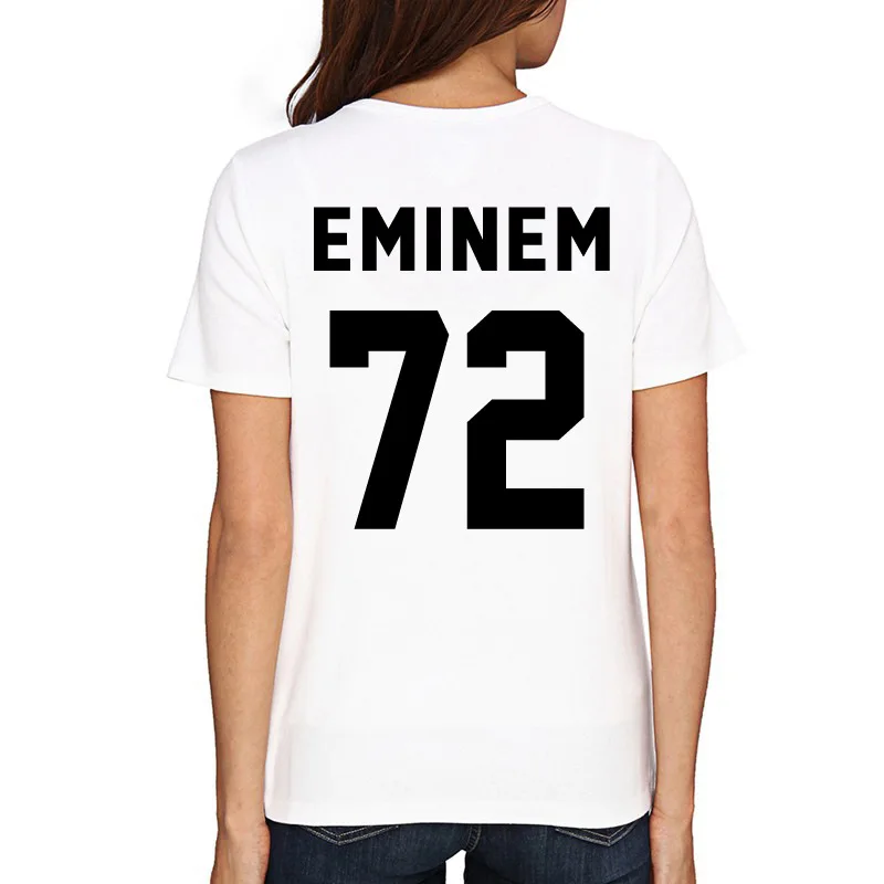 EMINEM 72 Print on Back Side T Shirt Women Men Unisex T Shirt Casual Cotton Funny Shirt Couple shirt Tops
EMINEM 72 Print on Back Side T Shirt Women Men Unisex T Shirt Casual Cotton Funny Shirt Couple shirt Tops