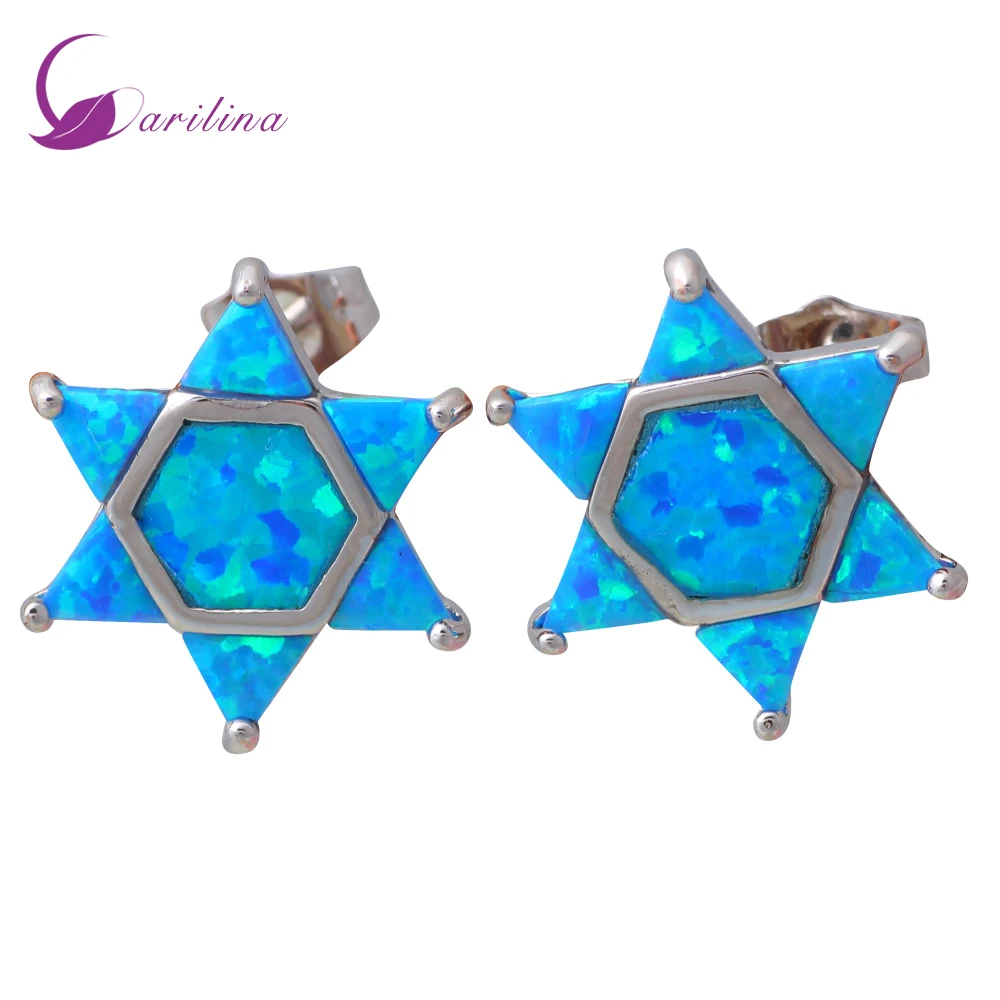 Fashion 2021 New Silver Color Overlay Star Blue Fire Opal Earrings Cute Jewelry E418
Fashion 2021 New Silver Color Overlay Star Blue Fire Opal Earrings Cute Jewelry E418