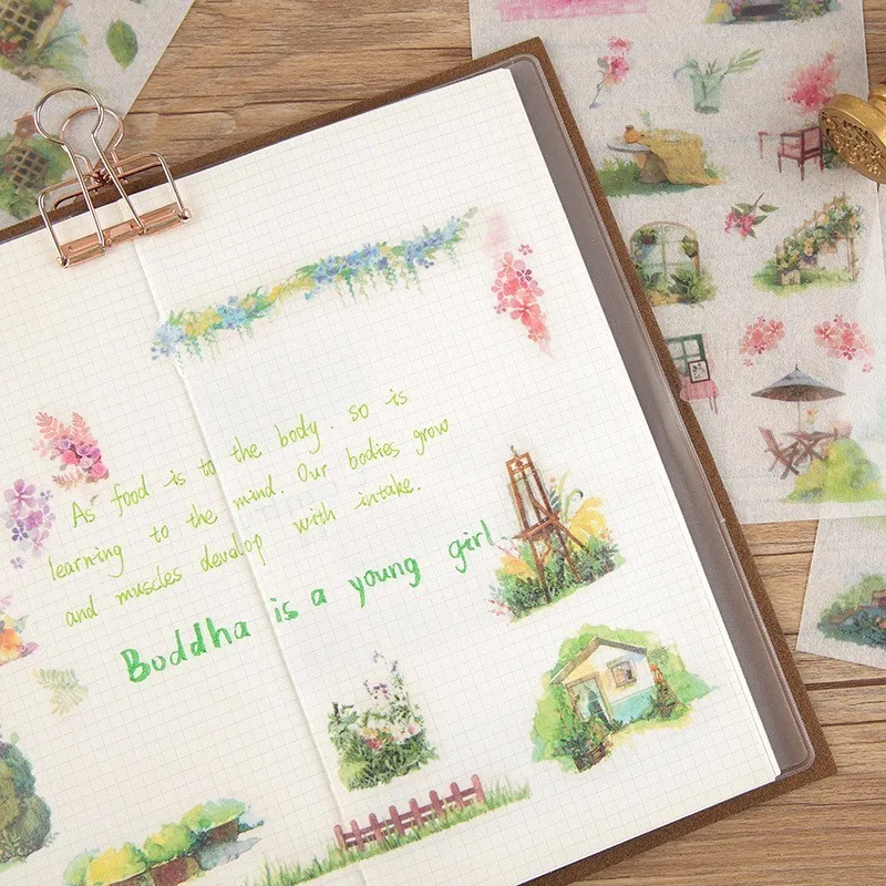 6PCS Creative Cartoon Meet A Secret Garden Children Stationery Stickers For DIY Albums Scrapbooking Diary Decoration Depicting
6PCS Creative Cartoon Meet A Secret Garden Children Stationery Stickers For DIY Albums Scrapbooking Diary Decoration Depicting