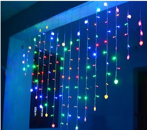 2Mx1.6M Heart Shape LED String Fairy Lights 34 Hearts Holiday Christmas Lights Outdoor Wedding Deco racao Curtain Lights
2Mx1.6M Heart Shape LED String Fairy Lights 34 Hearts Holiday Christmas Lights Outdoor Wedding Deco racao Curtain Lights