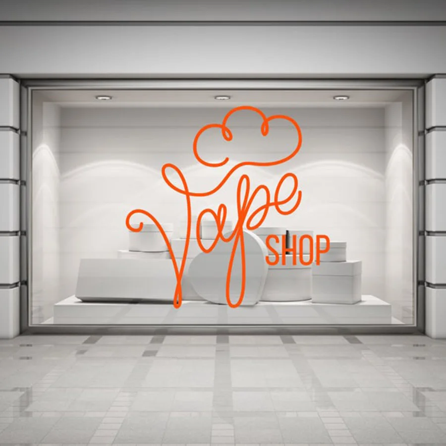 Electronic Cigarette Wall Stickers Vape Shop Sign Vinyl Decals Mural Store Window Wall Decoration Posters Fashion Sticker G561
Electronic Cigarette Wall Stickers Vape Shop Sign Vinyl Decals Mural Store Window Wall Decoration Posters Fashion Sticker G561