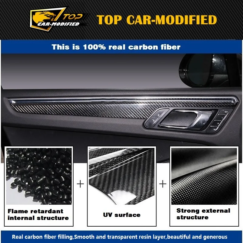 Top Car-Modified Carbon Fiber Car Interior Molding Sticker For Porsche Macan Car Accessories 7pcs/set
Top Car-Modified Carbon Fiber Car Interior Molding Sticker For Porsche Macan Car Accessories 7pcs/set