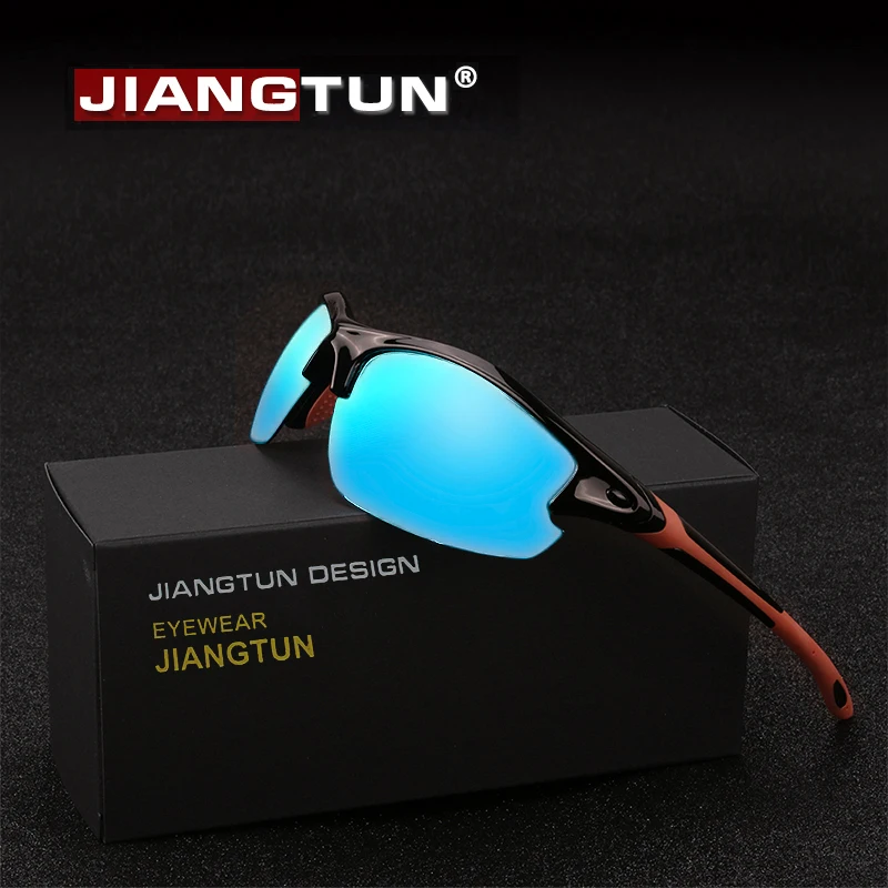 Мужские поляризованные солнцезащитные очки JIANGTUN брендовые дизайнерские