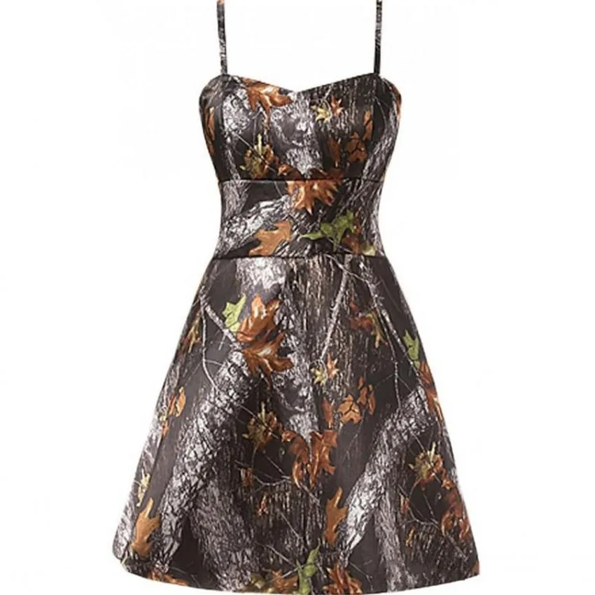 Short A-Line Camo Wedding Dresses Sleeveless Sweetheart Zipper Camouflage Appliques Bride Bridal Gowns Custom Made Plus
Short A-Line Camo Wedding Dresses Sleeveless Sweetheart Zipper Camouflage Appliques Bride Bridal Gowns Custom Made Plus