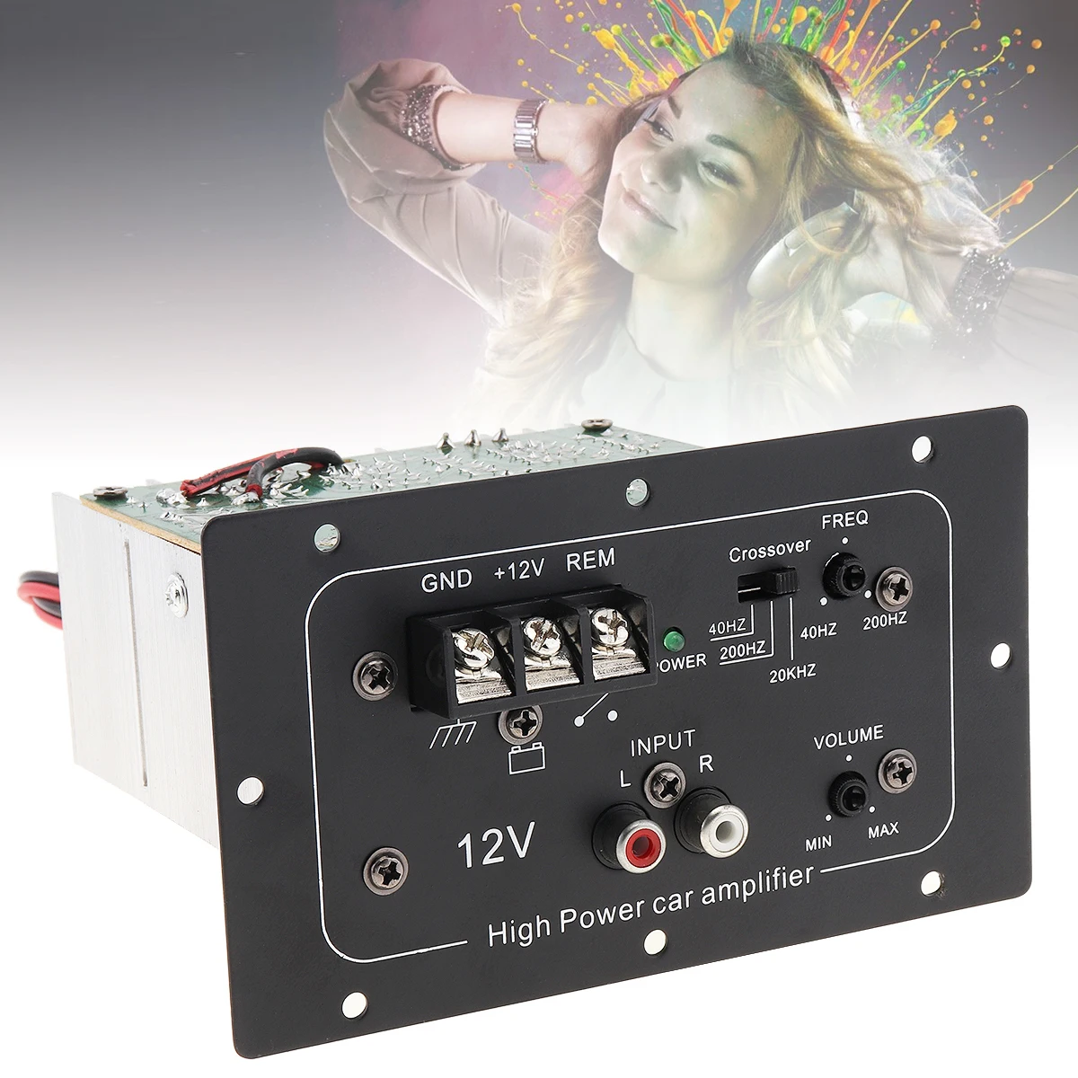 12V 150W Car Amplifier Board Bass Subwoofer Car Audio High Power Car Amplifier Board for 6 8 10 Inch Car Subwoofer for Car Home
12V 150W Car Amplifier Board Bass Subwoofer Car Audio High Power Car Amplifier Board for 6 8 10 Inch Car Subwoofer for Car Home