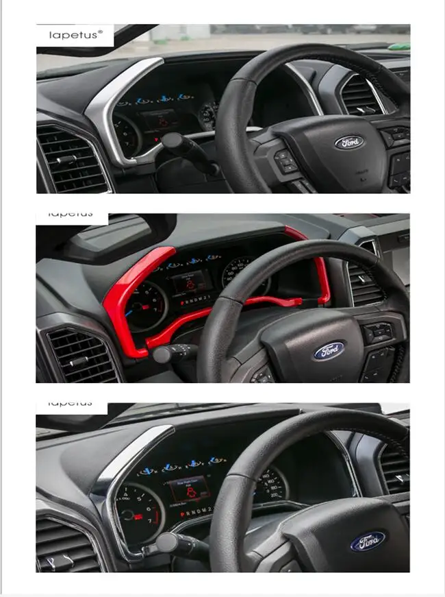 Lapetus Accessories Fit For Ford F150 2015 - 2018 Dashboard Dash Board Instrument Strips Display Screen Frame Molding Cover Trim
Lapetus Accessories Fit For Ford F150 2015 - 2018 Dashboard Dash Board Instrument Strips Display Screen Frame Molding Cover Trim