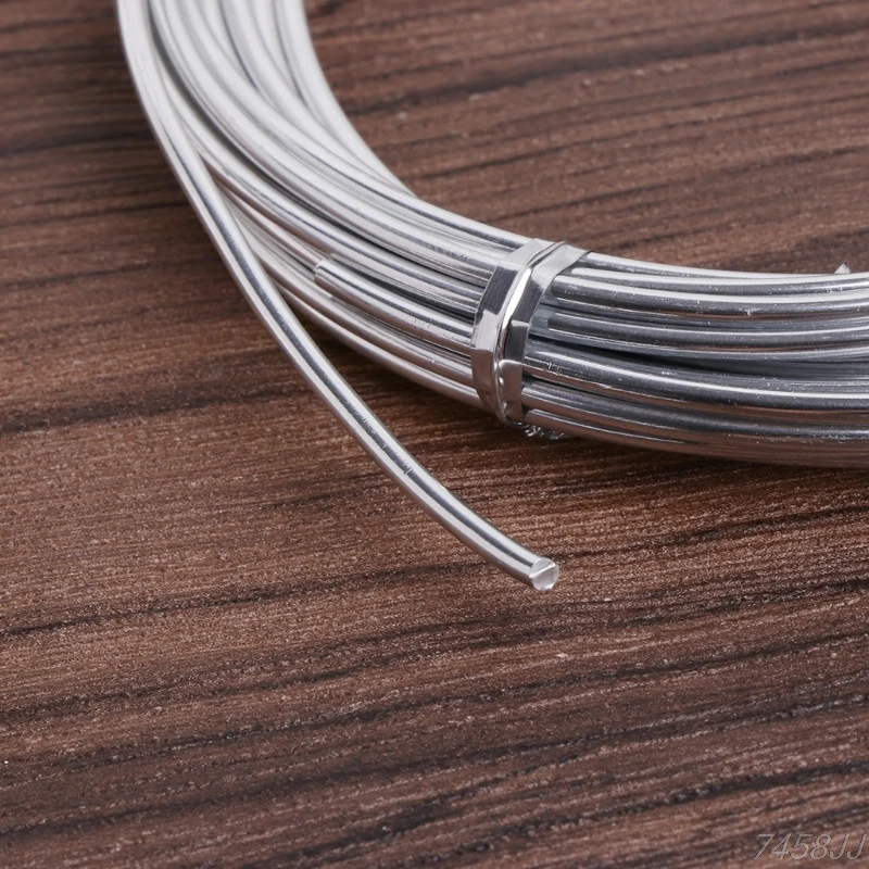Craft Florist Aluminium Wire Jewelery Pottery Mold Silver 5m Long 1mm 1.5mm 2mm DropShip
Craft Florist Aluminium Wire Jewelery Pottery Mold Silver 5m Long 1mm 1.5mm 2mm DropShip