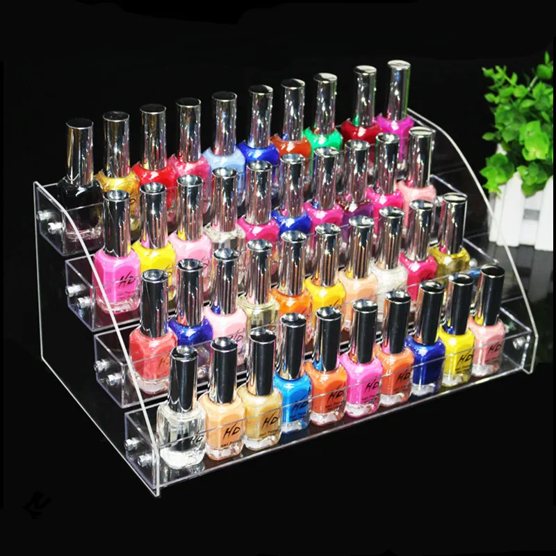 4 Tiers Clear Makeup Cosmetic Acrylic Organizer Lipstick Jewelry Display Stand Holder Nail Polish Rack 31*18*14CM
4 Tiers Clear Makeup Cosmetic Acrylic Organizer Lipstick Jewelry Display Stand Holder Nail Polish Rack 31*18*14CM