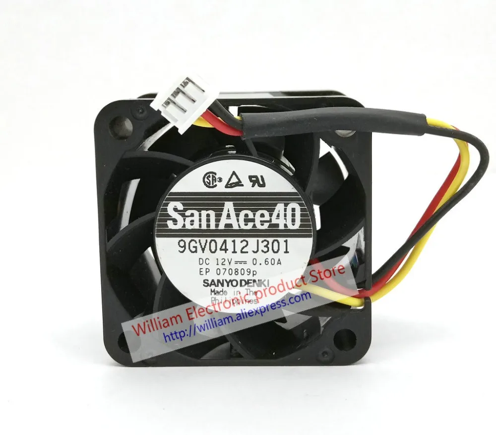 Новый оригинальный SANYO 9GV0412J301 DC12V 0.60A 40x40x28 мм 3 линии компьютер Вентилятор охлаждения
Новый оригинальный SANYO 9GV0412J301 DC12V 0.60A 40x40x28 мм 3 линии компьютер Вентилятор охлаждения