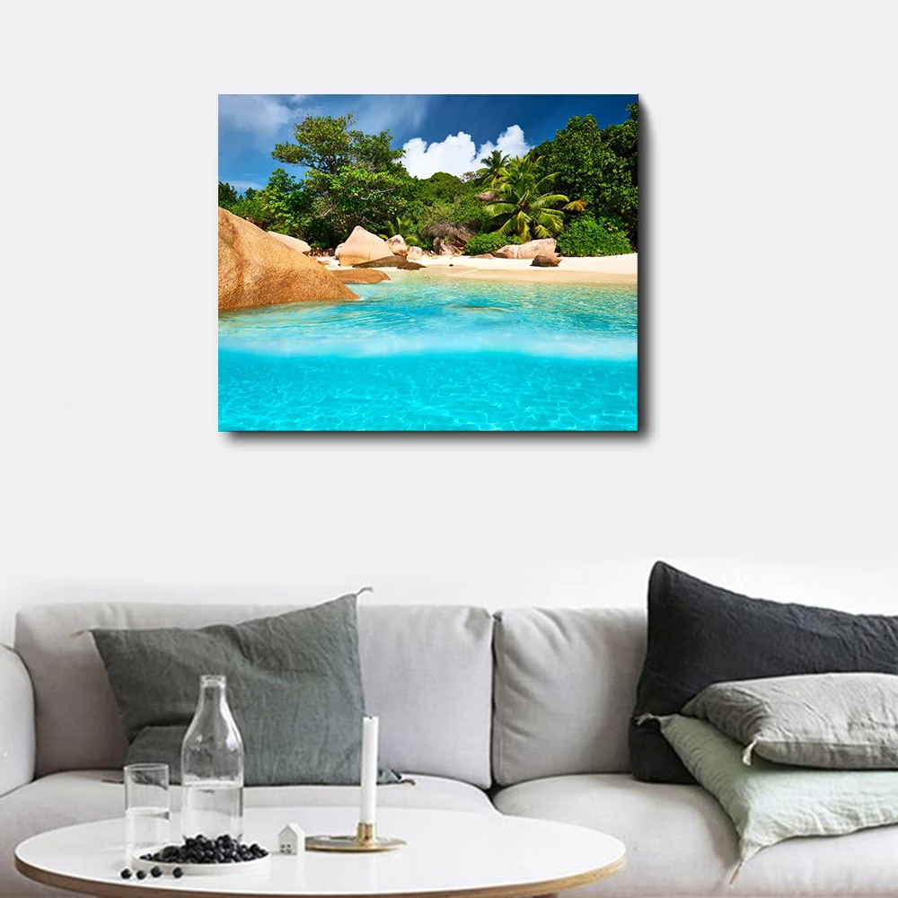 Laeacco Tropical Palm Tree Beach Wall Art Posters and Prints Nordic Paintings in Canvas Living Room Home Decor
Laeacco Tropical Palm Tree Beach Wall Art Posters and Prints Nordic Paintings in Canvas Living Room Home Decor
