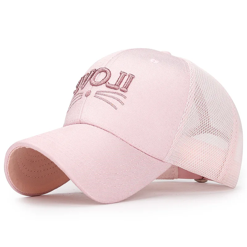 COKK Women's Baseball Cap Embroidered Cat Snapback Hats For Women Lady Summer Sunhat Mesh Cap Sunscreen Kpop Gorras Dropshipping
COKK Women's Baseball Cap Embroidered Cat Snapback Hats For Women Lady Summer Sunhat Mesh Cap Sunscreen Kpop Gorras Dropshipping