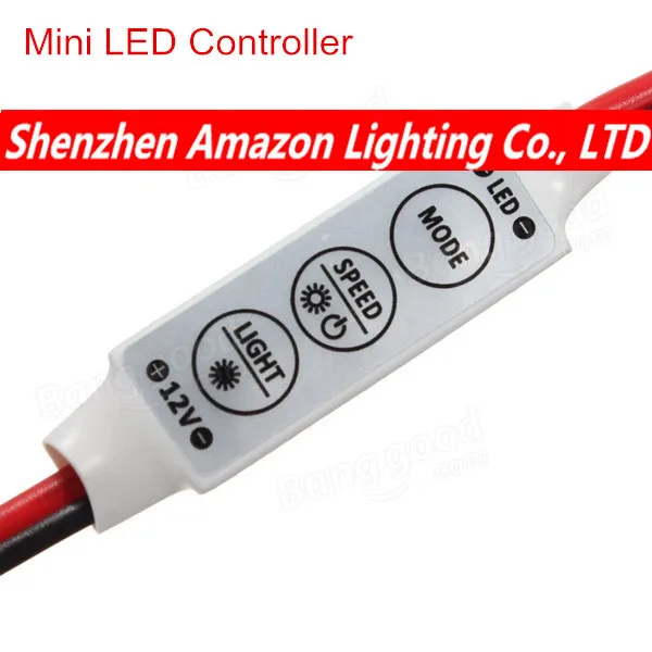 DC12V Mini 3 Keys Single Color LED Controller Brightness Dimmer for led 3528 5050 strip light ,1pcs/lot
DC12V Mini 3 Keys Single Color LED Controller Brightness Dimmer for led 3528 5050 strip light ,1pcs/lot
