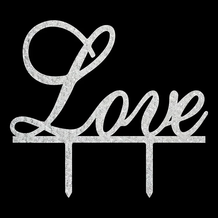 1pc Acrylic Love Wedding Cake Flag Topper Gold Silver Bridal Cake Flags For Wedding Anniversary Party
1pc Acrylic Love Wedding Cake Flag Topper Gold Silver Bridal Cake Flags For Wedding Anniversary Party