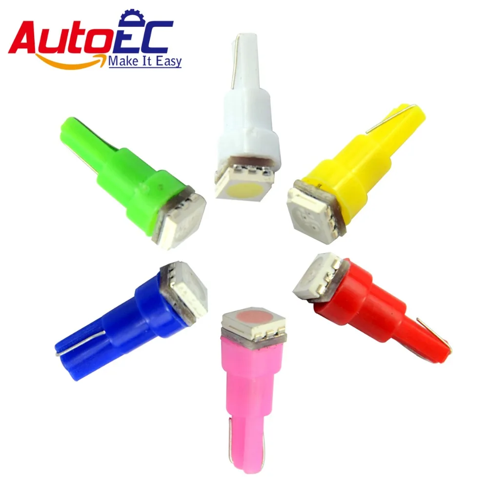 Автомобисветильник приборной панели AutoEC 20x T5 1smd 5050, 12 в пост. Тока, желтый, белый, красный, синий, зеленый, розовый
Автомобисветильник приборной панели AutoEC 20x T5 1smd 5050, 12 в пост. Тока, желтый, белый, красный, синий, зеленый, розовый