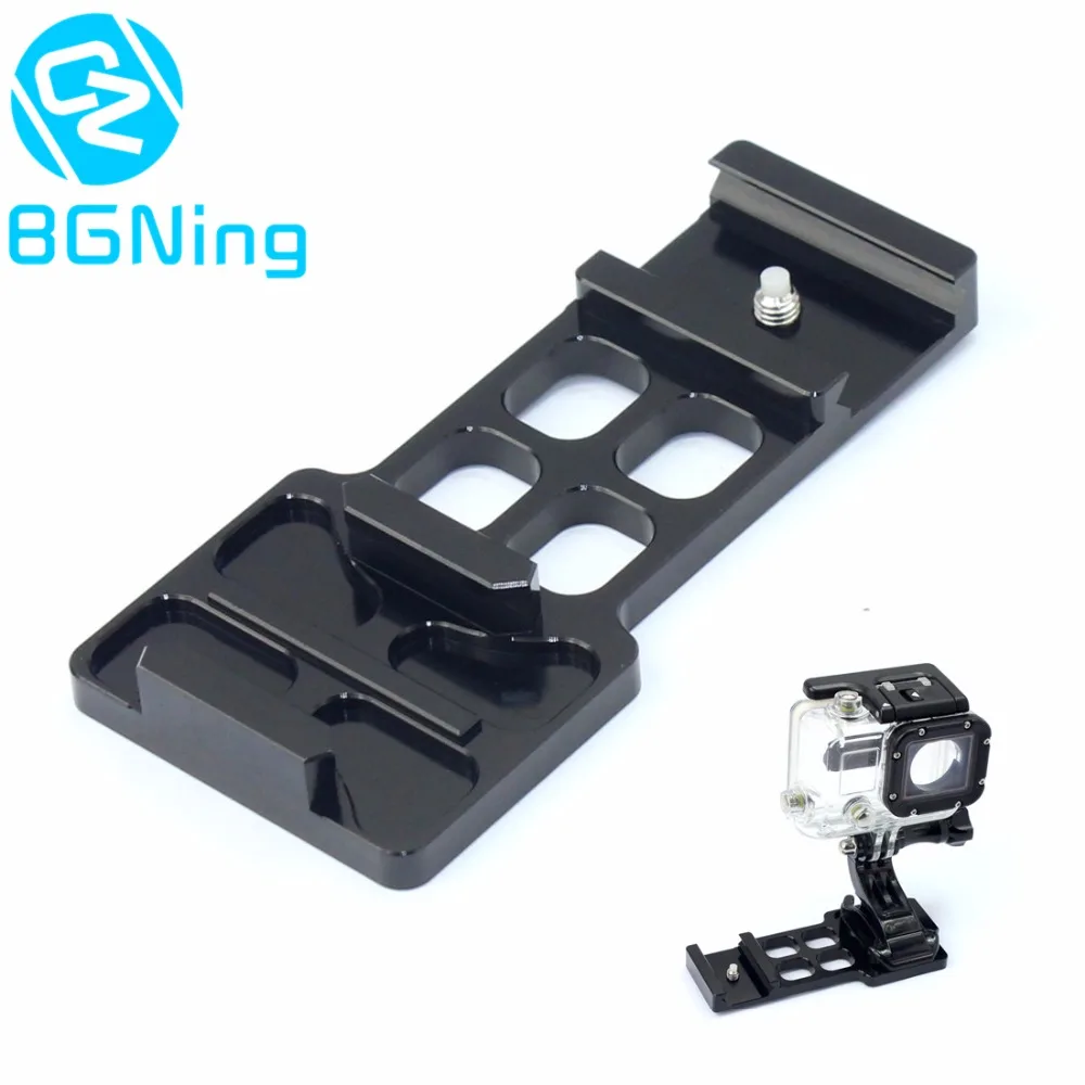 CNC 20mm Side Rail Mount Plate Adapter for GOPRO Hero 1 2 3 4 5 Session 6 7 8 All Series / Yi / SJ /eken Action Camera Accessory
CNC 20mm Side Rail Mount Plate Adapter for GOPRO Hero 1 2 3 4 5 Session 6 7 8 All Series / Yi / SJ /eken Action Camera Accessory