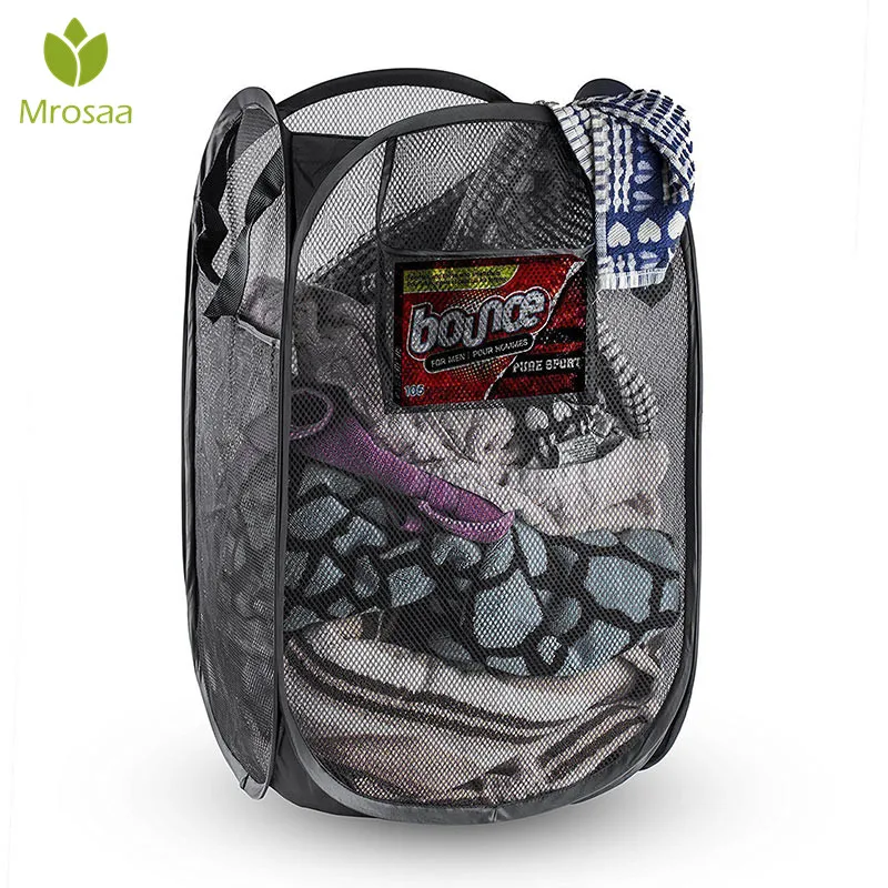 Mrosaa Mesh open Up Washing Laundry Hamper Foldable Laundry Basket Household Clothing Organizer Dirty Clothes Storage Basket
Mrosaa Mesh open Up Washing Laundry Hamper Foldable Laundry Basket Household Clothing Organizer Dirty Clothes Storage Basket