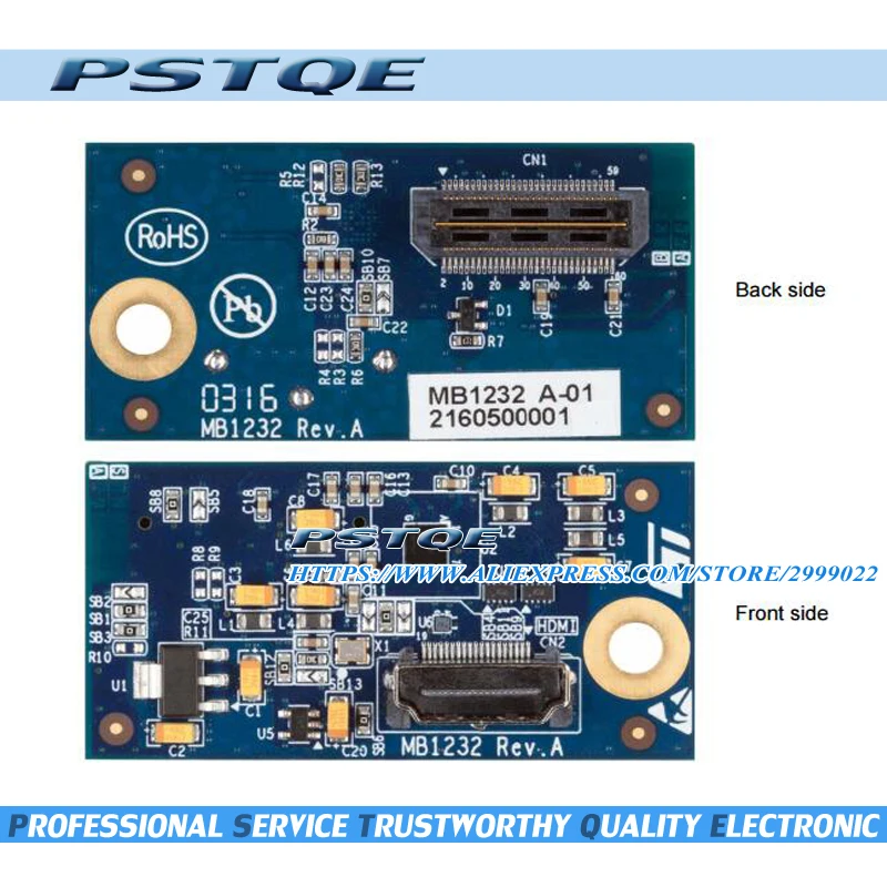 Новый оригинальный B LCDAD HDMI1 DDSI к HDMI адаптер доска для STM32 средств разработки