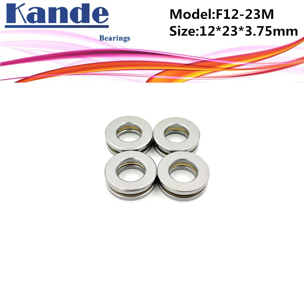 4pcs F12-23M 12x 23 x 7.5mm F12-23 high quality Miniature planar bearing 12x23x7.5 mm Axial Ball Thrust Bearing
4pcs F12-23M 12x 23 x 7.5mm F12-23 high quality Miniature planar bearing 12x23x7.5 mm Axial Ball Thrust Bearing