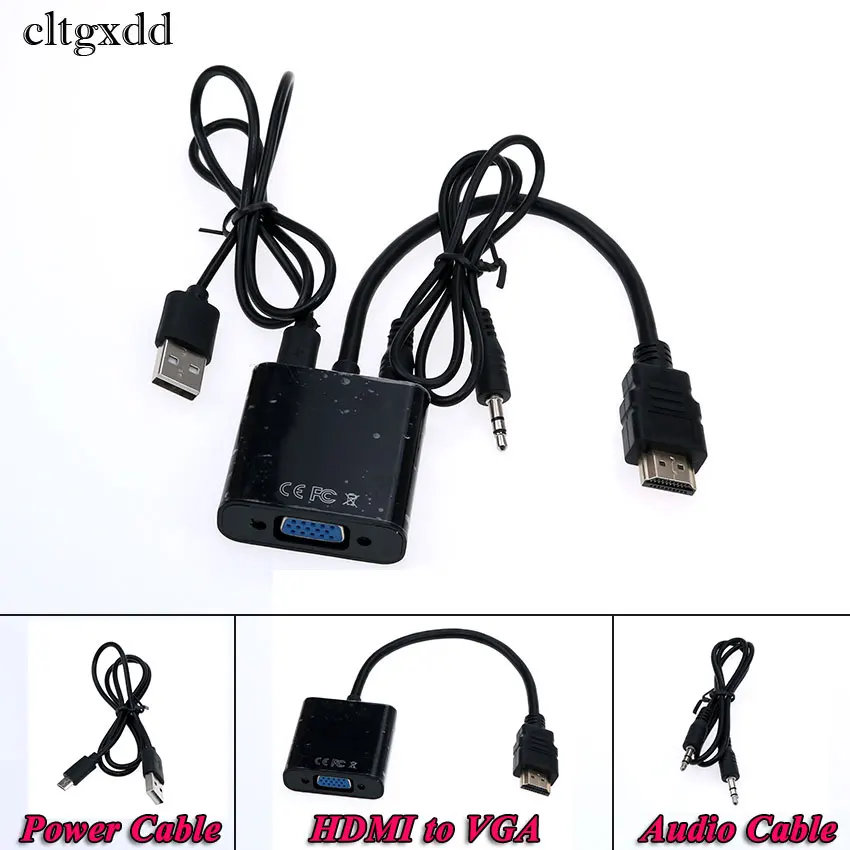 cltgxdd HDMI-c to VGA Adapter Cable Converter Adapter Support 1080P with Audio & Power Cable for HDTV XBOX PS3 PS4 Laptop TV Box
cltgxdd HDMI-c to VGA Adapter Cable Converter Adapter Support 1080P with Audio & Power Cable for HDTV XBOX PS3 PS4 Laptop TV Box