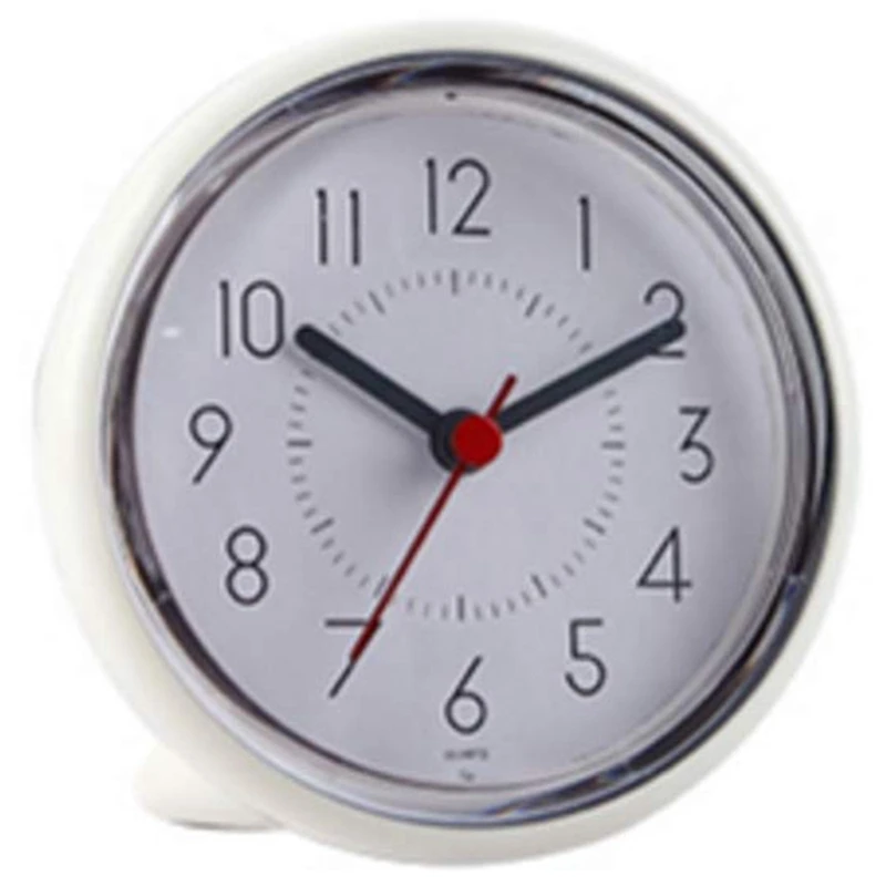 Bathroom Wall Clock,Waterproof Suction Cup Silent Non Ticking Clocks With Stand For Desk Bedroom Home Office School(4 Inch,Whi
Bathroom Wall Clock,Waterproof Suction Cup Silent Non Ticking Clocks With Stand For Desk Bedroom Home Office School(4 Inch,Whi