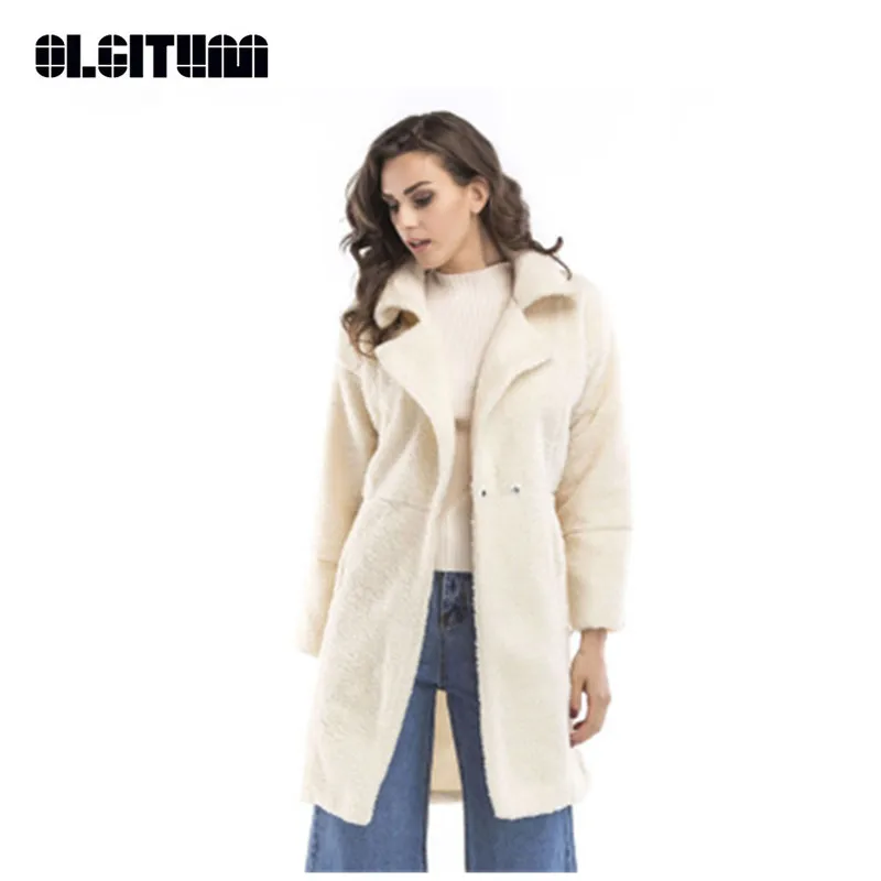 New 2020 Autumn and Winter European and American Long Cashmere Long Sleeve Coat Solid Color Large Size Women Coat Jacket JK618
New 2020 Autumn and Winter European and American Long Cashmere Long Sleeve Coat Solid Color Large Size Women Coat Jacket JK618