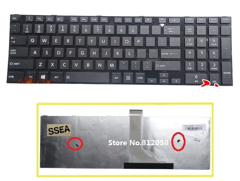 Новая клавиатура SSEA US для Toshiba Satellite C50 C50D C50-A L50 L50-A L70 L75 C70 C75, черная клавиатура
Новая клавиатура SSEA US для Toshiba Satellite C50 C50D C50-A L50 L50-A L70 L75 C70 C75, черная клавиатура