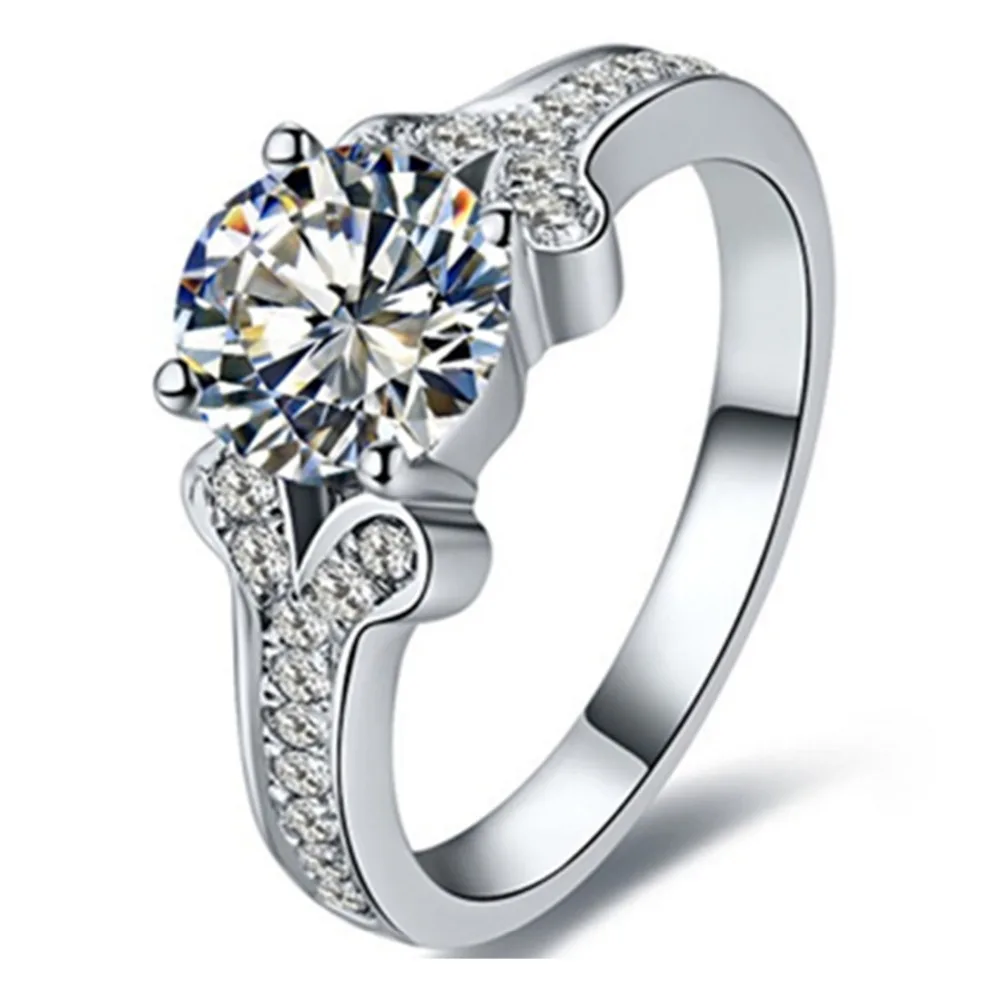 1CT Top Brand Jewelry Quality Super Luxury Retro Luxury Ring S925 Sterling Silver Promise Engagement Ring White Gold Plated
1CT Top Brand Jewelry Quality Super Luxury Retro Luxury Ring S925 Sterling Silver Promise Engagement Ring White Gold Plated
