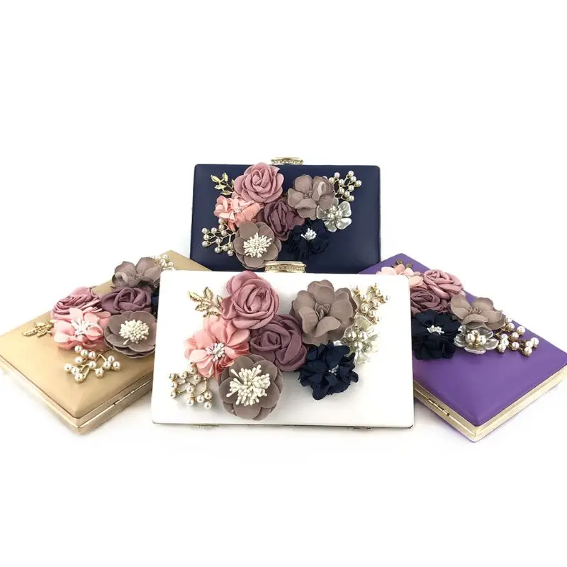 Women Flower Crossbody Shoulder Bag Leather Clutch Evening Bridal Bags Wedding Fashion Prom Handbag
Women Flower Crossbody Shoulder Bag Leather Clutch Evening Bridal Bags Wedding Fashion Prom Handbag